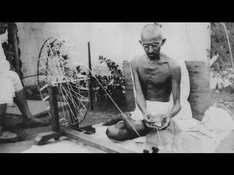 ¿Cómo defendio la vida Mahatma Gandhi?