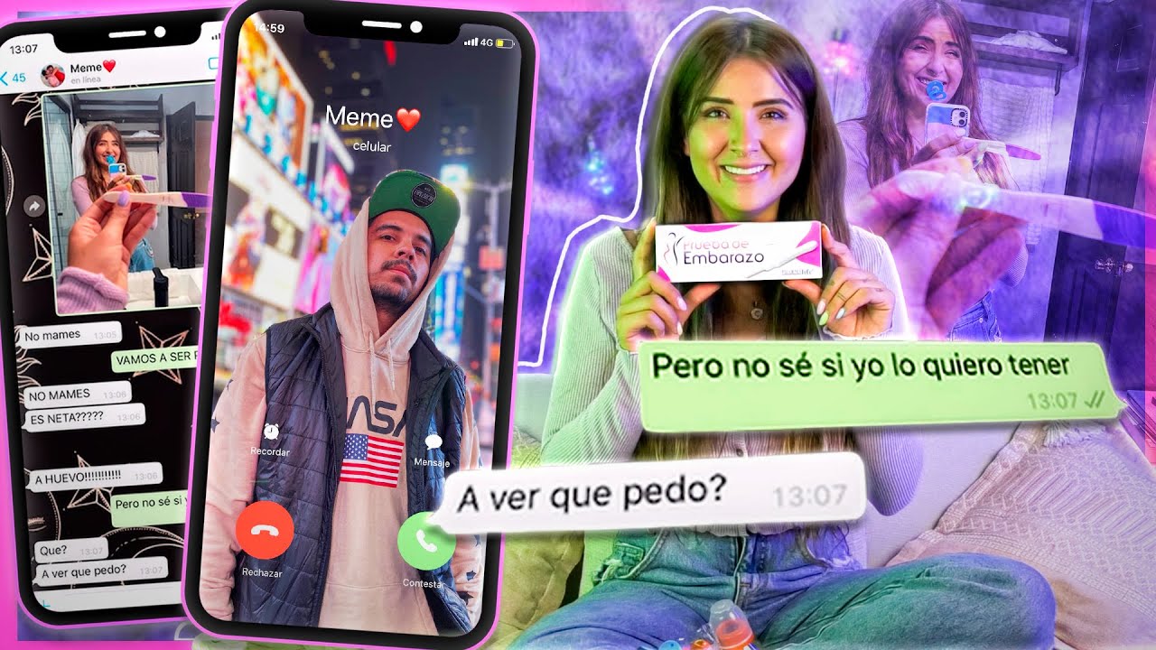 ¿Cómo decirle a mi novio que estoy embarazada por WhatsApp?
