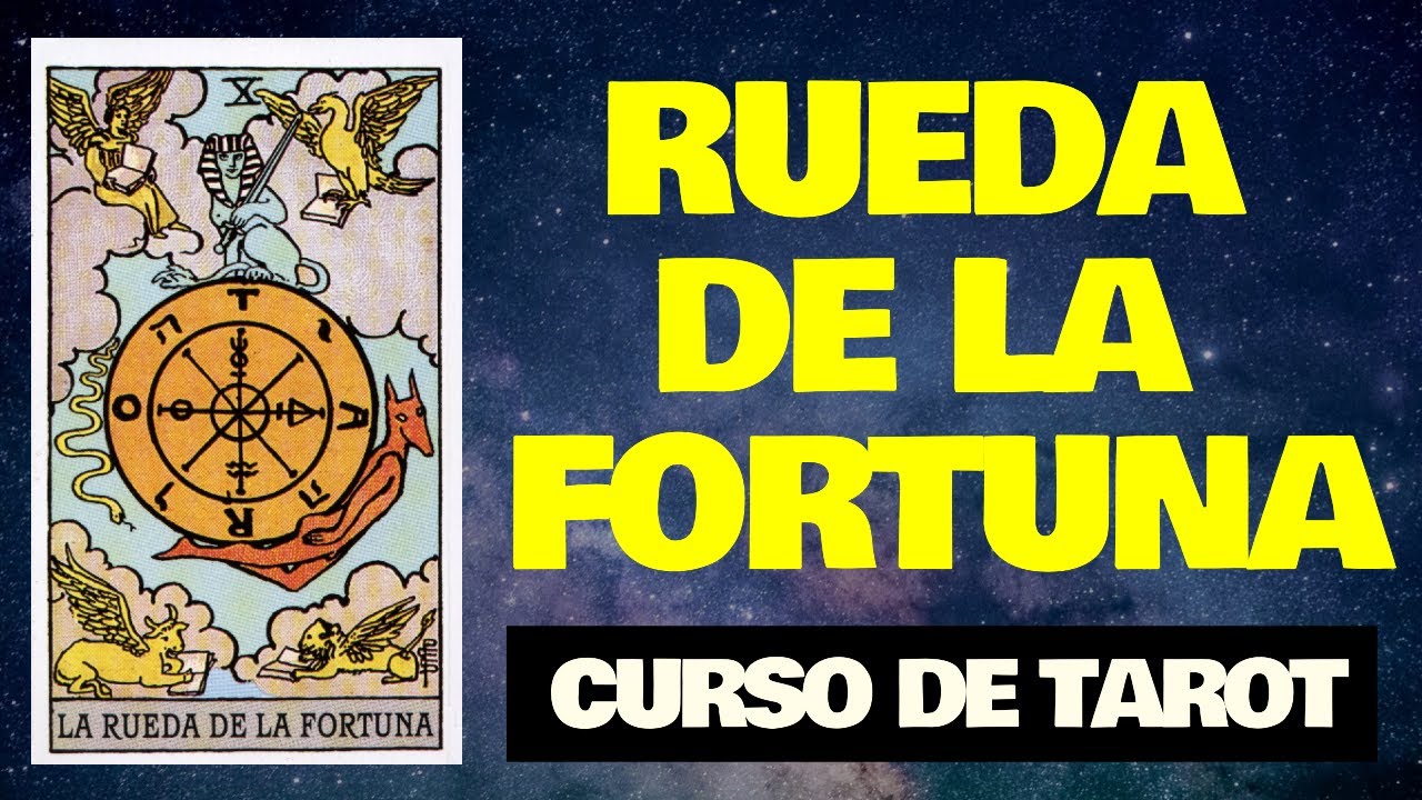 ¿Qué significa la rueda de la fortuna en las cartas del tarot?