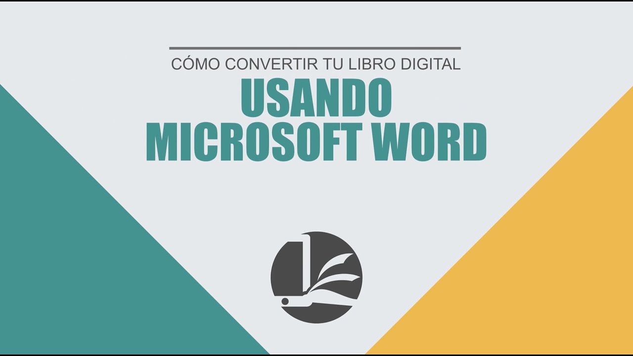 ¿Cómo se hace un libro digital en Word?