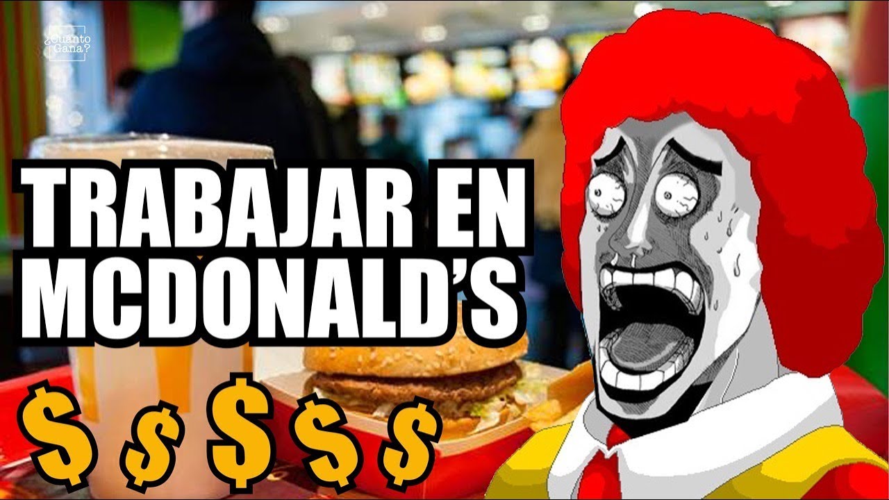 ¿Cuánto le pagan a un empleado de Mcdonalds?